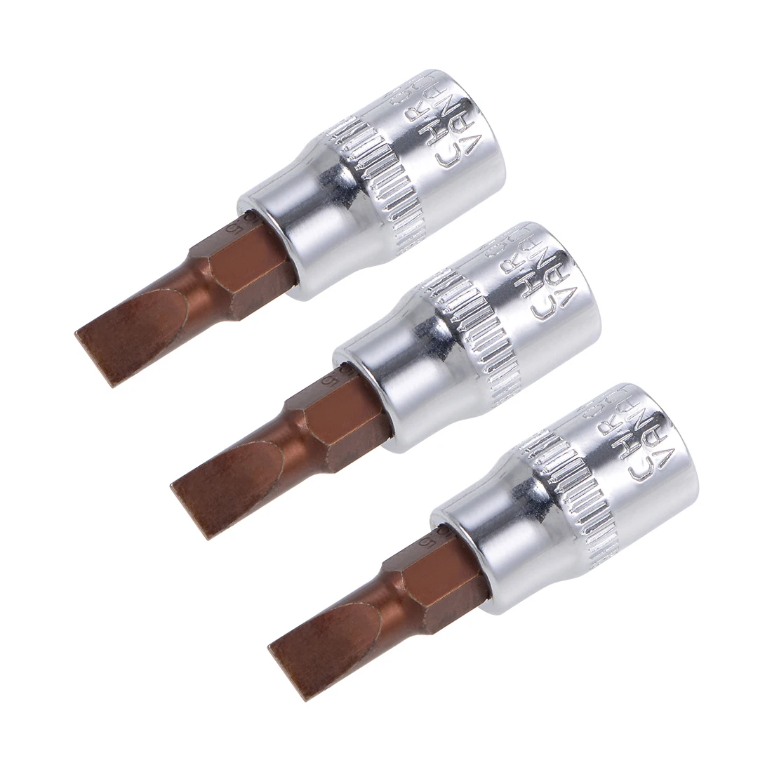 Uxcell 3 шт. Бит гнездо FD S2 сталь 48 мм длина 1/" 3/8" FD4 FD5.5 FD6.5 FD7 для DIY ручной автомобильный общий ремонт