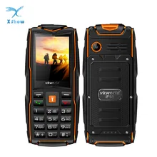 VKworld, камень, V3, 3 слота для sim-карт, сотовые телефоны, IP68, водонепроницаемый фонарик, 2,4 дюйма, 3000 мАч, аккумулятор, 2МП, GSM, английская клавиатура, телефон