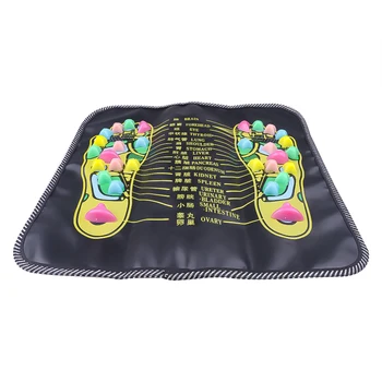

Reflexology Stone Foot Acupressure Massage Mat Pain Relief Feet Walk Massager Walk Stone Foot Massage Mat