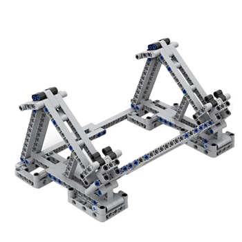 

185Pcs Small Particle Building Blocks Bracket Holder with Elastic Clamp Landing Gear for 75105 (Bracket Only, No Model)