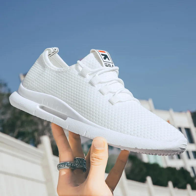 

2019 Spring New Style Fashion MEN'S SHOES Korean-style Casual Running Athletic Shoes Men Trend Breathable Cloth Shoes