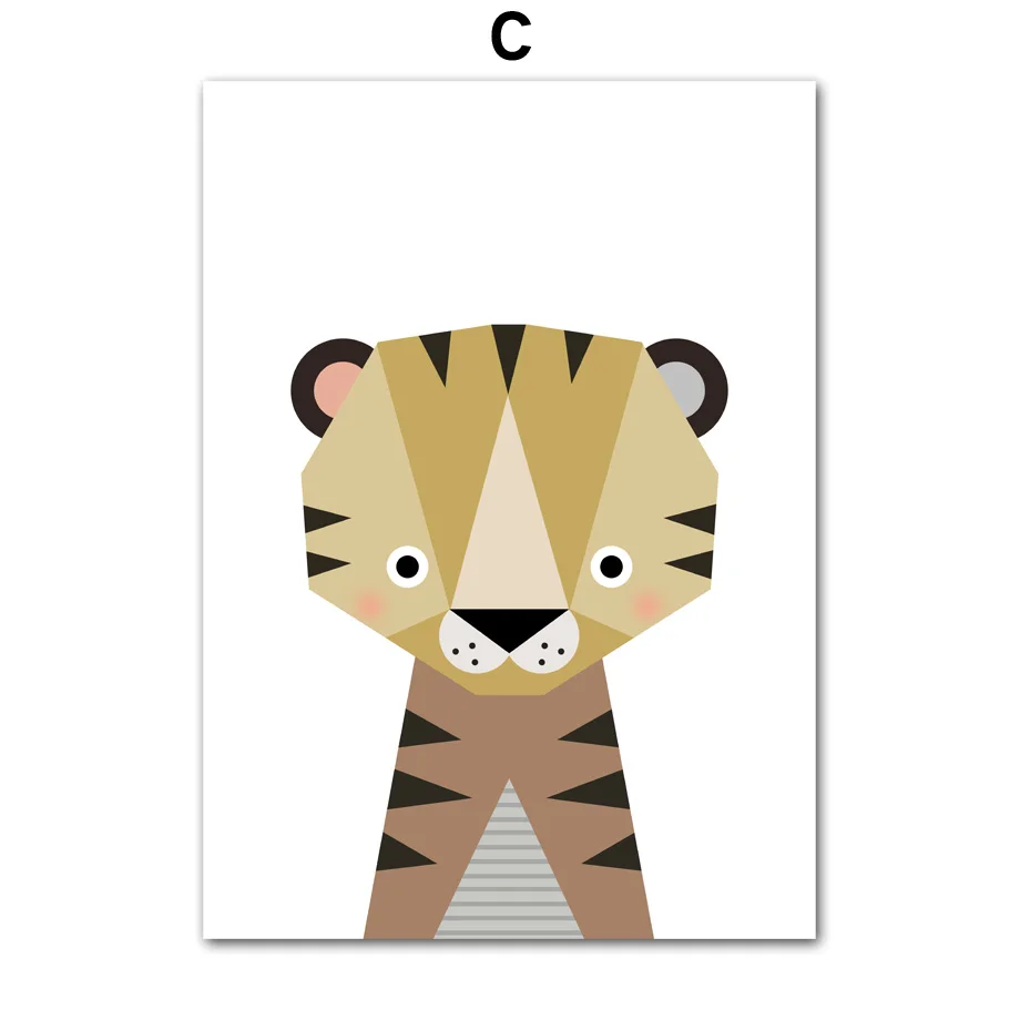 Lion-Giraffe-Zebra-Elephant-Monkey-Animals-Wall-Art-Print-Canvas-Painting-Nordic-Posters-And-Prints-Wall (5)