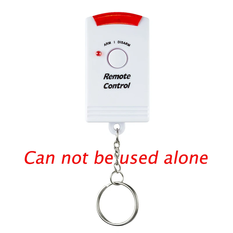 remote control Домашняя безопасность PIR MP оповещение инфракрасный датчик Противоугонный детектор движения сигнализация монитор Беспроводная сигнализация+ 2 пульта дистанционного управления - Цвет: remote control