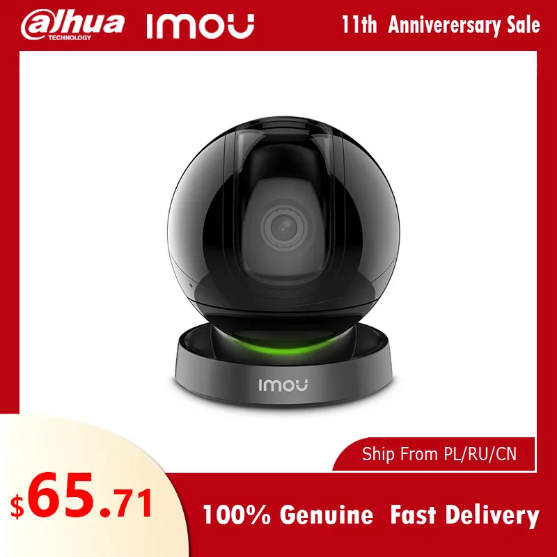 Dahua Home Security WIFI 1080P Surveillance Camra Imou Ranger IQ CCTV IP Cam AI Starlight Baby Monitor Night Vision Human Detect