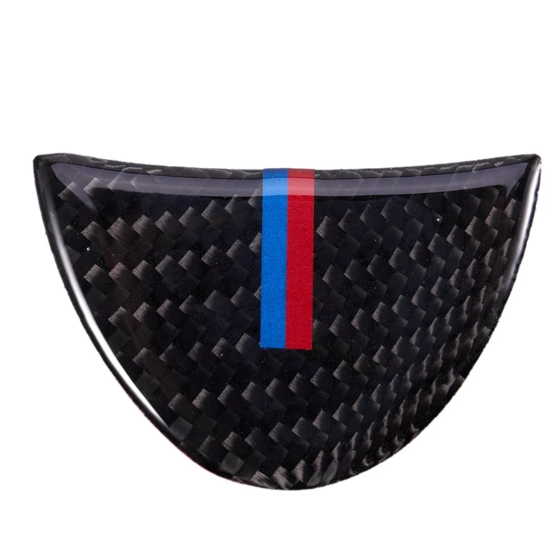 

New Carbon Fiber Steering Wheel Sticker Cover Trim Fit for Mini Cooper R55 R56 R60 F55 F56