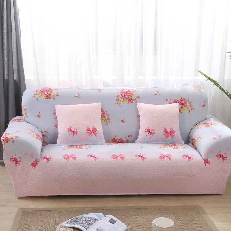 All-inclusive Removable Armrest Sectional Sofa Covers Elastic Slipcover Furniture Protector Cover Stretch Sofa Cover Living Room