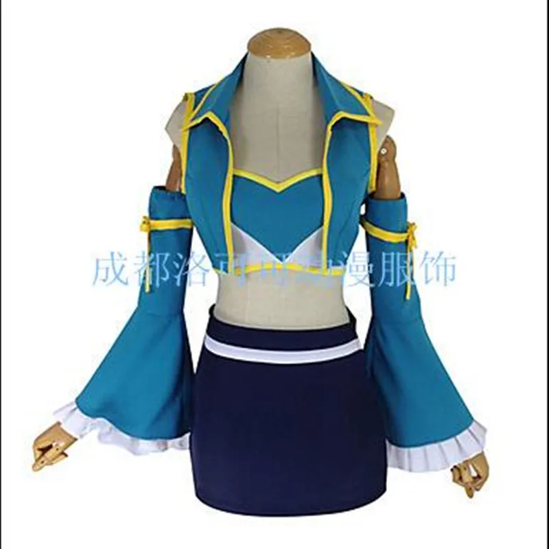 

Customizable Anime Fairy Tail Cosplay Lucy Heartfilia Uniform Set Cos Halloween Party High Quality Costume