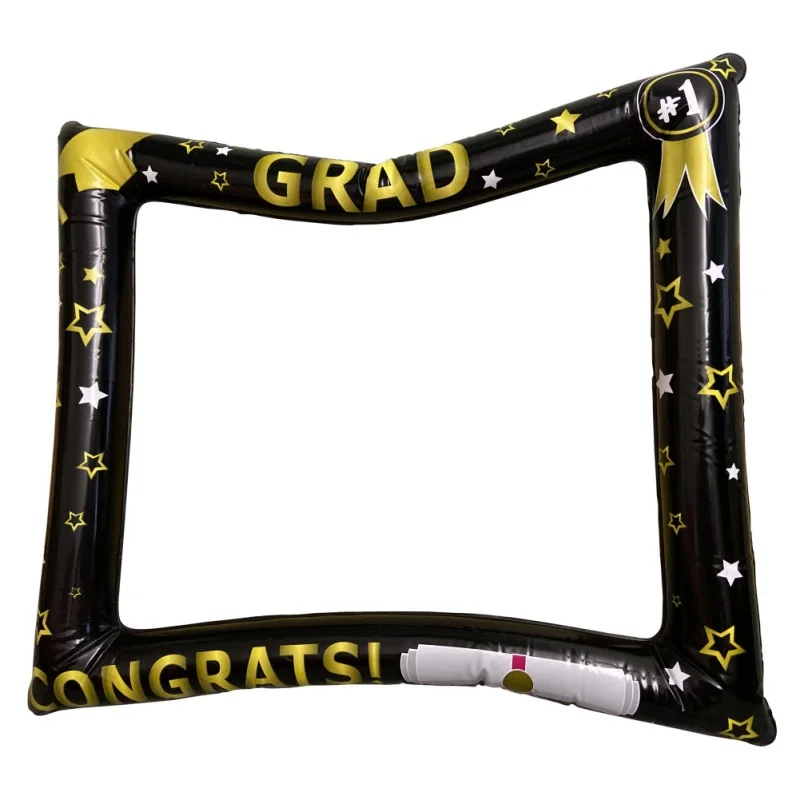 

Handheld Photo Frame Funny Graduation Season Inflatable Photo Frame Graduation Photo Props Party Decoration Photo Background