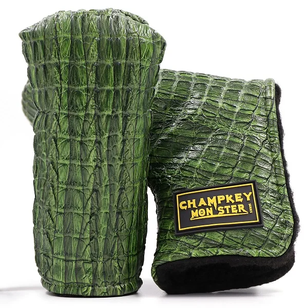 Green CHAMPKEY 1 шт. гольф лезвие клюшки головы Чехлы для гольфа Вышивка Головной убор - Цвет: Green