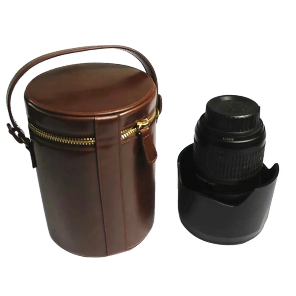 PU чехол для камеры набор кошельков для объектива S/M/L/XL для DSLR камеры сумка для объектива сумка Противоударный