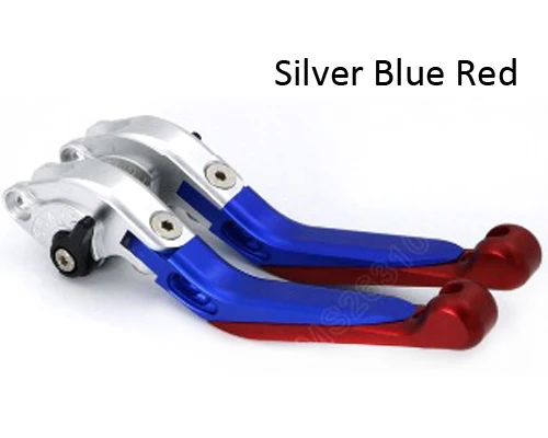 Регулируемые складные выдвижные рычаги для YAMAHA R 15 R15 V3 R15V3 тормозной рычаг сцепления аксессуары для мотоциклов - Цвет: Silver Blue Red