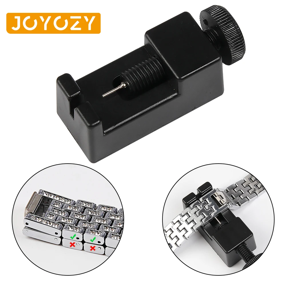 

Joyozy Watchmaker Tool Stainless Steel Watch Band Watch Accessories Link Pin Remover Adjustable Repair Tool Remover Opener Kit