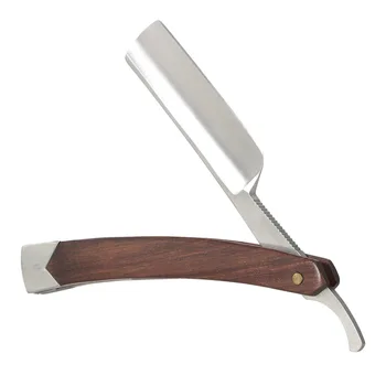 

Retro Razors Are Made By Hand Gold Dollar High Carbon Steel Folding S-Afety Straight Barber Razor For Face G0304