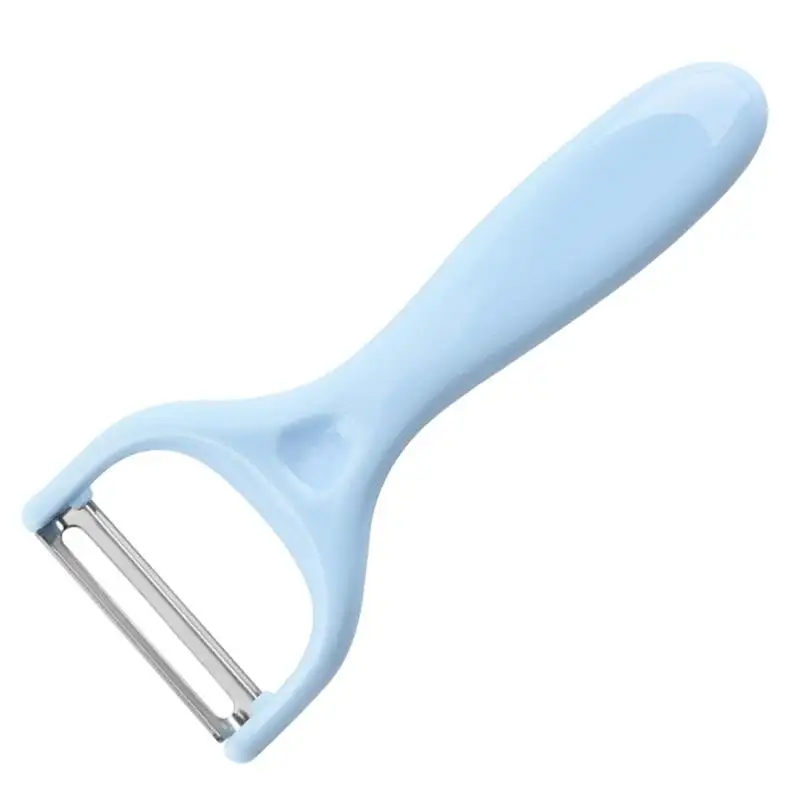 Stainless Steel Fruit Vegetable Peeler Potato Cutter Kitchen Gadget Vegetable Fruit Peeler Cutlery Peeler Vegetable Cutter - Цвет: Синий