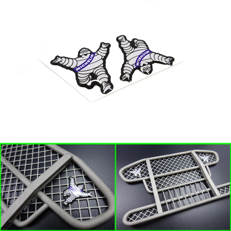 Decorative Crystal Sticker Doll for 1/14 Tamiya RC Truck Trailer Tipper Scania MAN Benz Actros Volvo Car Diy Parts | Игрушки и хобби