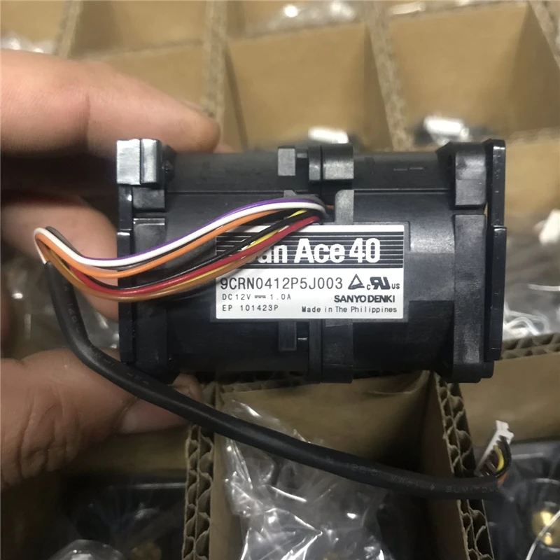 Новинка SANYO SanAce40 9CRN0412P5J003 12 В постоянного тока 4056 а Вт 4 см 8-проводной серверный