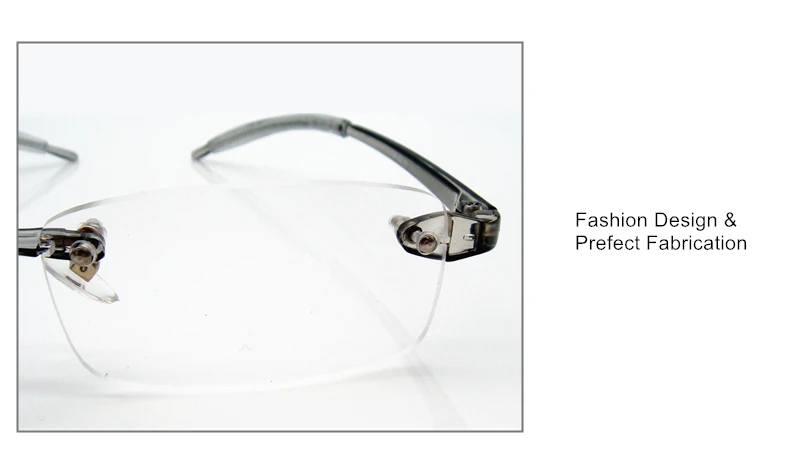 SWOKENCE очки без оправы для близорукости диоптрий-1,0-1,5-2-2,5-3-3,5-4 женские мужские очки для близоруких F203