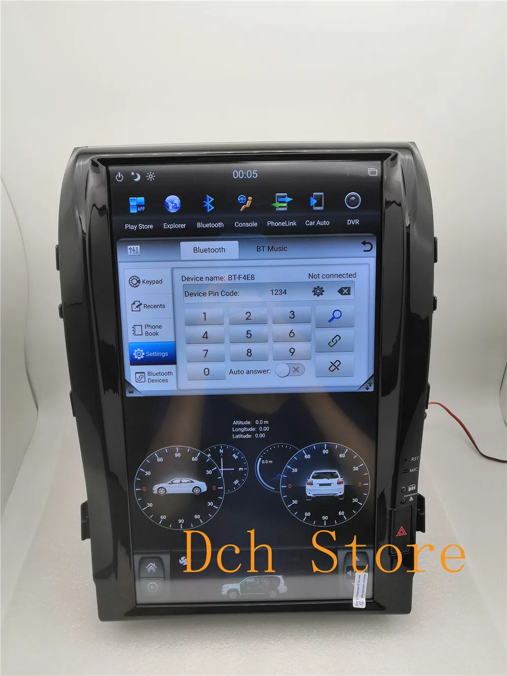 1" tesla стиль Android автомобильный 8,1 dvd-плеер для Toyota Land Cruiser landcruiser LC200 2007- PX6 CARPLAY радио gps навигация