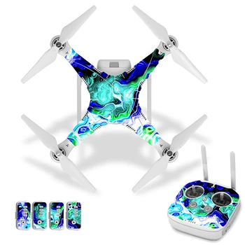 

Colorful Style Vinyl Skin Sticker for DJI Phantom 3 Drone And Remote Controller 0160