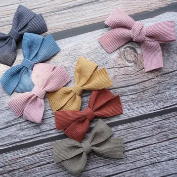 

5pcs/set Velvet Bow Hairpins Girl' Lovely Fashion Hair Clips Women's Hair Korea Accessories Hairgrips Children's Head wear