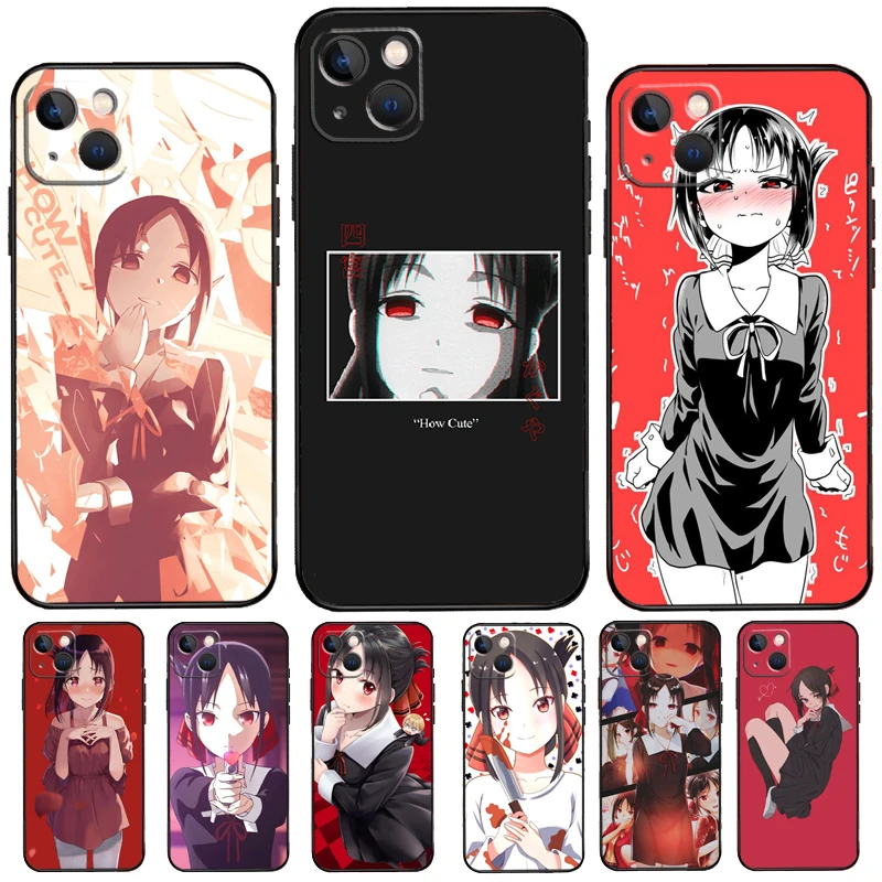 Shinomiya Kaguya sama Love Is War Phone Case For iPhone 12 13 Mini 11 Pro Max 7 8 Plus X XR XS SE 2020 Protection Shell | Мобильные