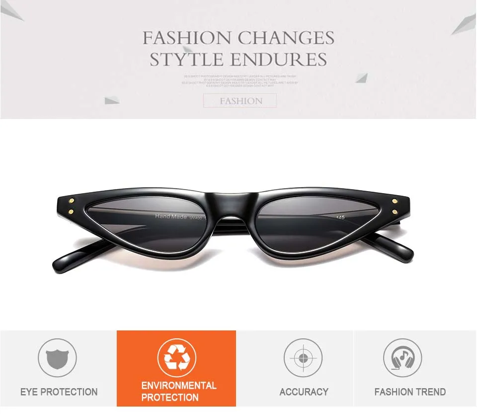 Марка UV400 женские мужские солнцезащитные очки пластиковые очки модные gafas очки sol кошачий глаз красные прозрачные полимерные маленькие