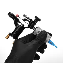 Профессиональная Серебряная ручка для татуировки из нержавеющей стали профессиональная ручка для татуировки расходные материалы для двигателя инструменты для боди-арта