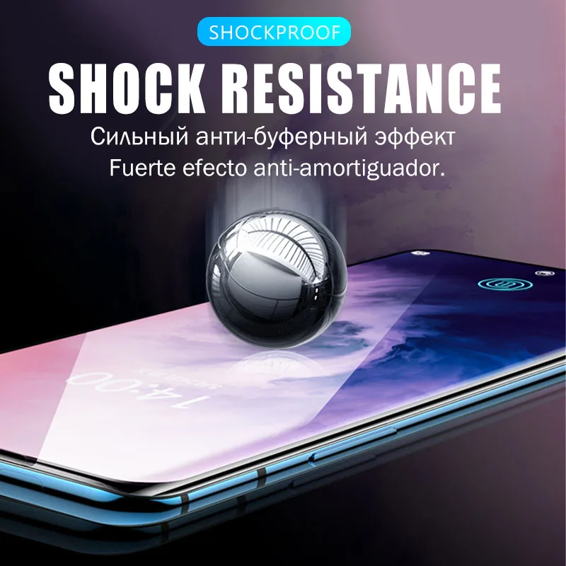 30D изогнутая мягкая Гидрогелевая пленка для Oneplus 7 Pro Защита экрана 6 6T 7T полное