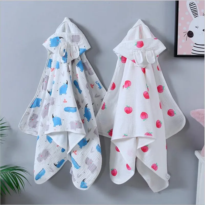 Newborn Poncho Towel 100 Otton Baby Poncho Towel Hood Baby Towels