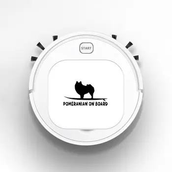 

Auto USB Sweeping 1800Pa Multifunction Smart Robot Vacuum Cleaner Dry Wet Vacuum Floor Cleaner Pomeranian On Board Funny Dog