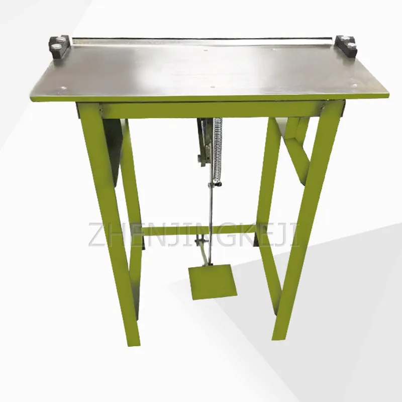 

Fully automatic Folding Machine Pneumatic 20 Inch Manual Pedal Photo Album Genuine Leather Folding Machine Wallet Crease