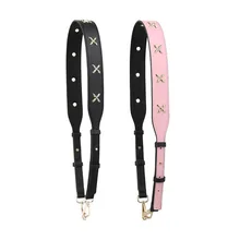 

New Women's Bag Accessories Retro Moon Rivet Shoulder Strap Crossbag Adjustable Single Shoulder Long Wide Bag Handle Strap Belt
