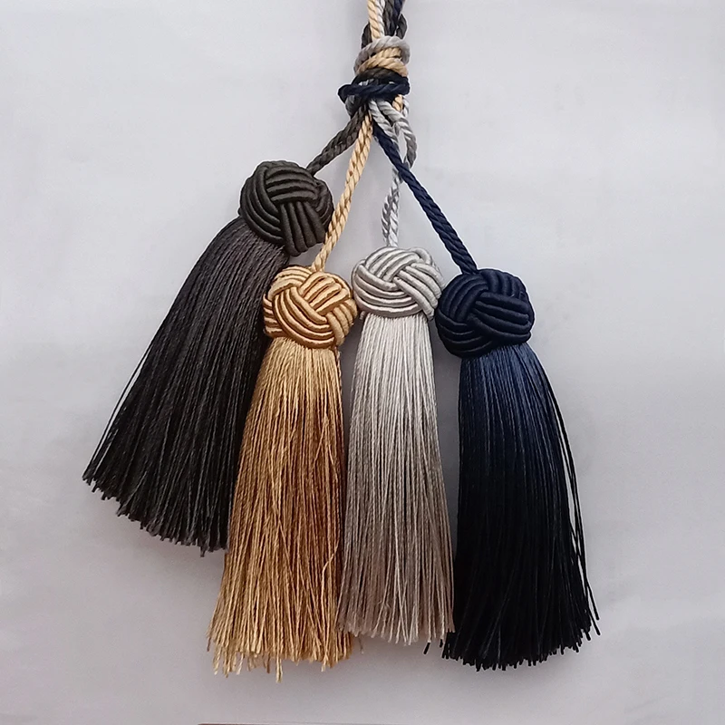 2Piece Mini Tassel Fringe Trim DIY Craft Tassels Hanging Pendant Sewing Room Accessory Jewelry Decoration Curtain Accessories tassel fringe tassel trim mini tassels tassel accessories tassel decoration