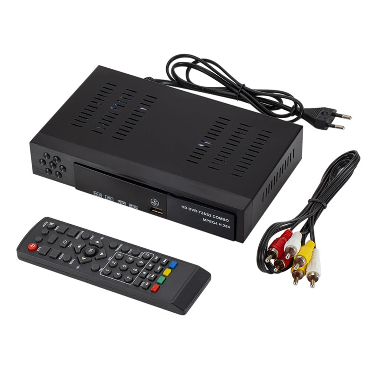 DVB T2 + S2 Умный Цифровой спутниковый ТВ приемник FTA 1080P декодер тв тюнер с