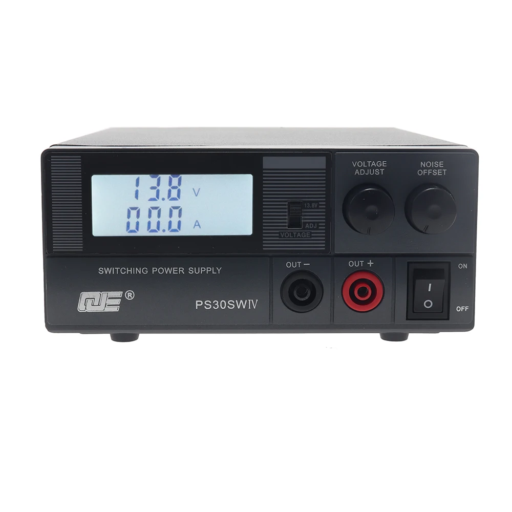 QJE PS30SWIV DC Регулируемый источник питания 13 8 V фиксированный выход 9 15V регулируемый