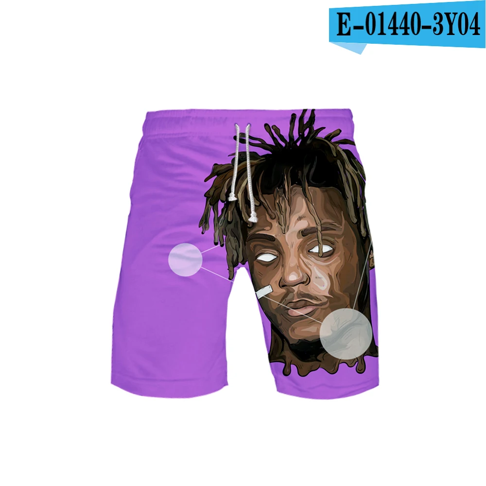 Salute to Rapper Juice WRLD хип хоп эмо ловушка Lucid Dreams 3d принт летние мужские модные трендовые шорты популярные повседневные летние шорты - Цвет: 3Y04