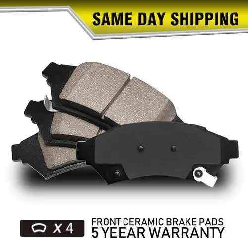 

Front Ceramic Brake Pads For 2014-2015 Infiniti QX50 2014-2017 QX70 2013 EX37