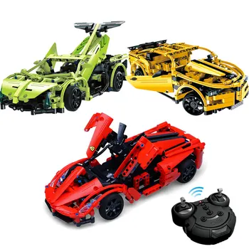 

Building Toys for Kids with 2-in-1 Together Kits Lamborghini Racecar Building Blocks and Off-Road Best Gift for Boys and Girls