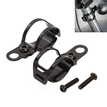 

pair Universal Motorcycle Headlight Mount Brackets Fork Headlamp Adjust Turn Signal Lamp Holder Turn Light Mount Bracket