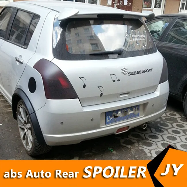 Спойлер для SUZUKI Swift 2008 2017 спойлер YYCK из высококачественного АБС материала заднего
