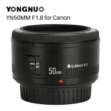Yongnuo 50MM Camera обьектив для объектив with светофильтр фильтр for Canon 600D 550D 1100D 5D Mark II DSLR Camera объектив with поляризационный фильтр