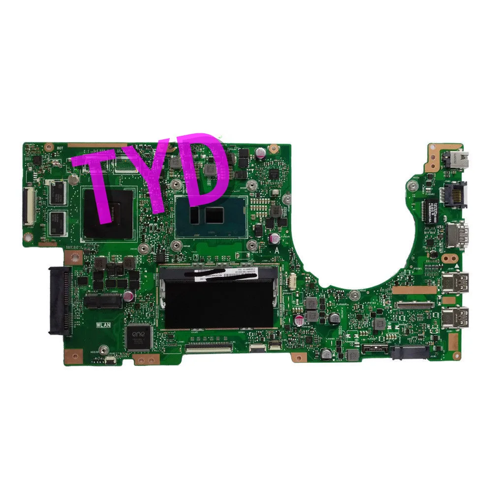Высококачественная материнская плата для ноутбука ASUS K501UB K501UX I7-6500U 8 Гб памяти GT