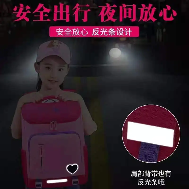 Disney Frozen School Bag For Girl Primary School Student Shoulder Orthopedic Backpack Large Capacity Kids Birthday Gifts Mochila