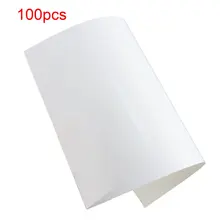 TIANSE 100 sheets/pack Photographic Paper for WECHAT A7 Size Photo Waterproof Quick Dry Real Color Photo Album Cover