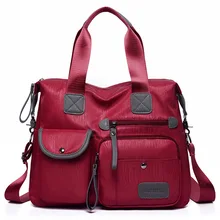 Новая стильная нейлоновая женская сумка veritile, модная женская сумка в полоску, Большая вместительная сумка через плечо, женская сумка, поколение