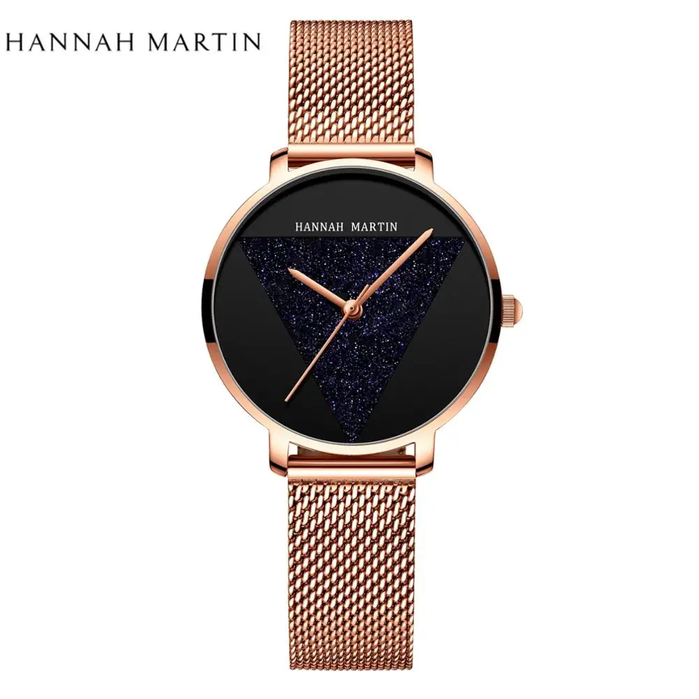 Dropshipping Japan Quartz Movement High Quality Ultra Thin Hannah