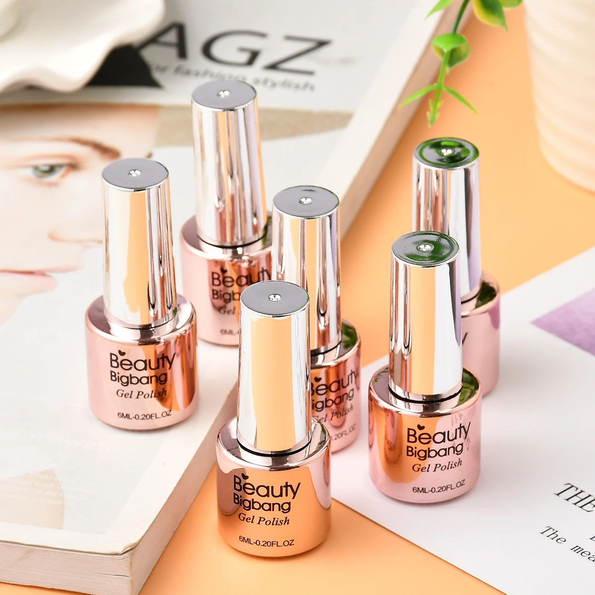 BEAUTYBIGBANG 6 мл Хамелеон голографический Гель-лак для ногтей Звездный Платиновый эффект замачиваемый лак маникюрный лак для ногтей