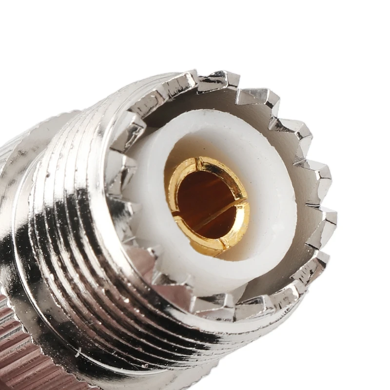 

Drop Shipping RF Coaxial Adapter BNC-K Female To UHF-K Female Straight Connetor