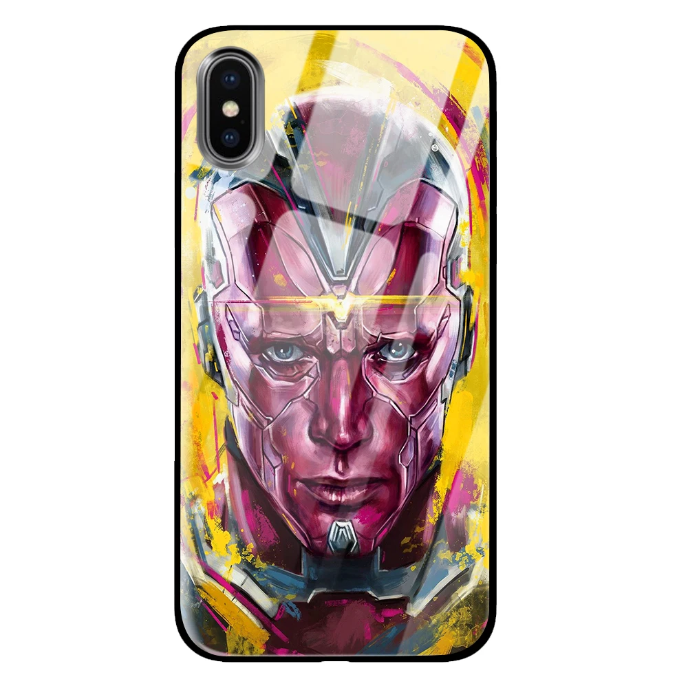 Для Герой Marvel закаленное стекло Роскошные Чехлы для huawei P30 P20 Коврики 10 20 Honor 8 9 10 Pro Lite - Цвет: 5