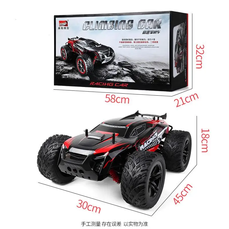 40 км/ч высокая скорость rc-car-1: 10 rc автомобиль 47 см большой внедорожник игрушечные машинки rc для детей